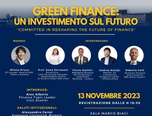 Green Finance: un investimento sul futuro